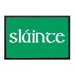 ST. PATRICK'S DAY – SLÁINTE - GREEN BACKGROUND