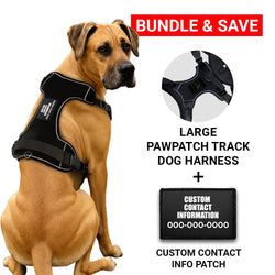 LARGE BUNDLES: CUSTOM PATCH & HARNESS – Custom Contact Info Patch + Harness