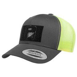 Color – Charcoal & Neon Green
