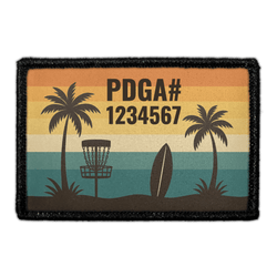 DISC GOLF – Custom - PDGA Number - Beach