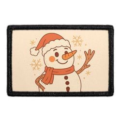 Santa's Sidekicks Collection: – Snowman With Santa Hat