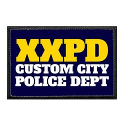 CUSTOMIZABLE - POLICE DEPARTMENT