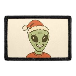 Alien With Santa Hat