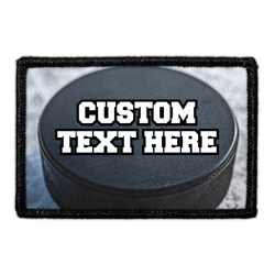 CUSTOM SPORTS PATCHES – Custom - Ice Hockey Puck
