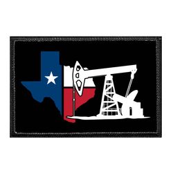 OIL RIG - TEXAS FLAG