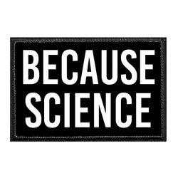 MATH / SCIENCE PATCHES – BECAUSE SCIENCE