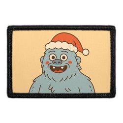 Yeti With Santa Hat