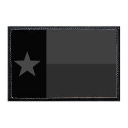 TEXAS STATE FLAG - BLACKOUT