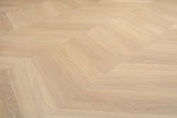 Floer Hongaarse Punt Plak PVC – Natuur Eiken