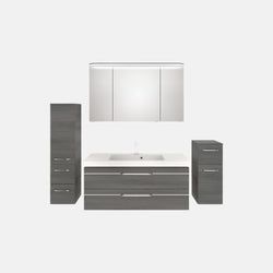Ausführung – Waschtisch, Unterschrank, Spiegelschrank, Midischrank und Hochschrank