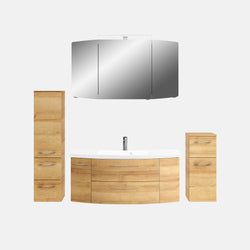 Ausführung – Waschtisch, Unterschrank, Spiegelschrank, Midischrank und Hochschrank