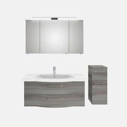 Ausführung – Waschtisch, Unterschrank, Spiegelschrank und Midischrank