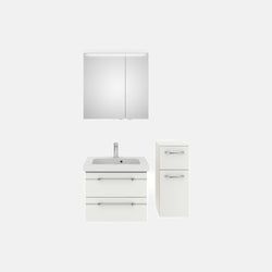 Ausführung – Waschtisch, Unterschrank, Spiegelschrank und Midischrank