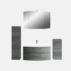 Ausführung – Waschtisch, Unterschrank, Spiegelschrank, Midischrank und Hochschrank