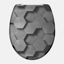 GREY HEXAGONS