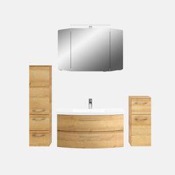 Ausführung – Waschtisch, Unterschrank, Spiegelschrank, Midischrank und Hochschrank