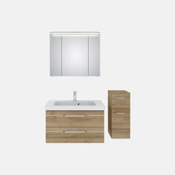 Ausführung – Waschtisch, Unterschrank, Spiegelschrank und Midischrank