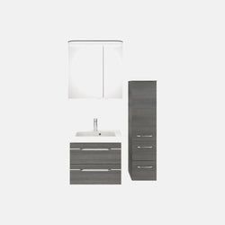 Ausführung – Waschtisch, Unterschrank, Spiegelschrank und Hochschrank