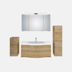 Ausführung – Waschtisch, Unterschrank, Spiegelschrank, Midischrank und Hochschrank