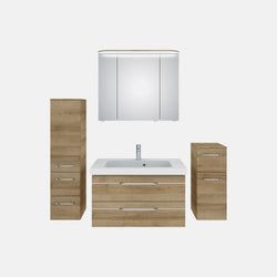 Ausführung – Waschtisch, Unterschrank, Spiegelschrank, Midischrank und Hochschrank