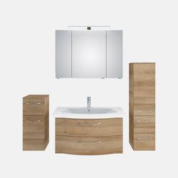 Ausführung – Waschtisch, Unterschrank, Spiegelschrank, Midischrank und Hochschrank