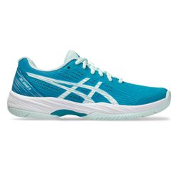 Teal Blue/White
