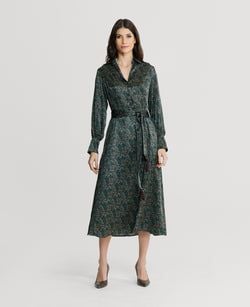 Oxblood and Loden Green