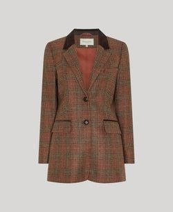 Style – Rust and Oxblood Check