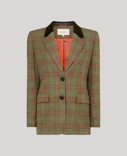 Style – Green and Rust Check