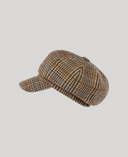 Neutral and Pale Blue Check