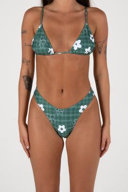 Colour – Gingham Green