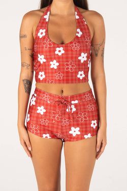 Also available in – GINGHAM RED