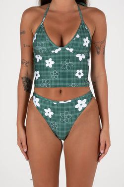 Colour – Gingham Green