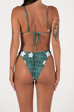 Colour – Gingham Green
