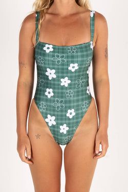 Colour – Gingham Green
