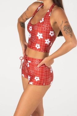 Colour – GINGHAM RED