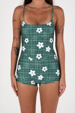 Colour – Gingham Green