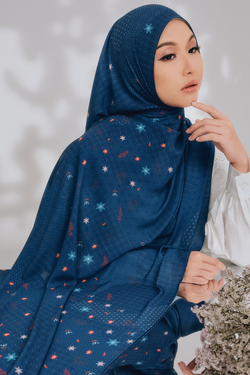 Hanami Scaraves – Shawl - Navy Blue