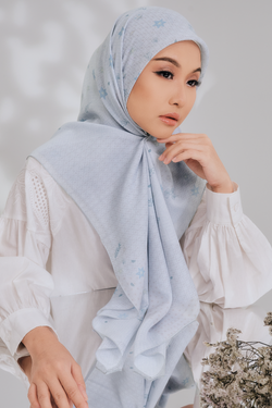 Hanami Scaraves – Square -  Powder Blue