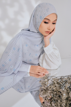 Shawl - Powder Blue