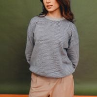 Signature Monogram Sweater – Light Brown