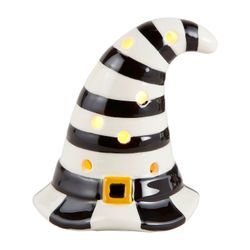 Light-Up Dish Sitter - Witch Hat