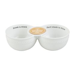 Dishes – Double Dip Bowl