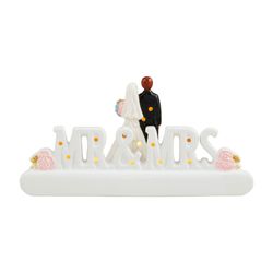 Large Light-Up Wedding Dish Sitter