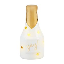  Light-Up Dish Sitter - Champagne