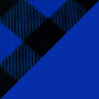 Cobalt Buffalo Check/Cobalt