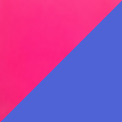 Hot Pink/Cornflower