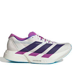 Core White / Collegiate Purple / Semi Blue Burst