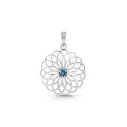 Pendant – London Blue Topaz