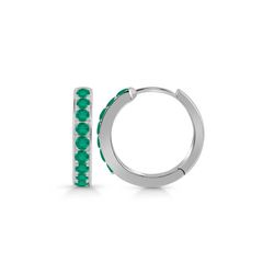 Earring – Green Onyx